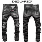 dsquared2 jeans cheap regular patch noir